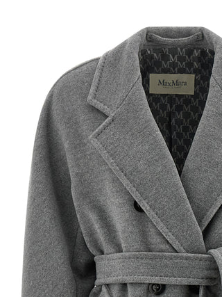 Gray Virgin Wool Coat
