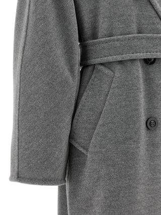 Gray Virgin Wool Coat