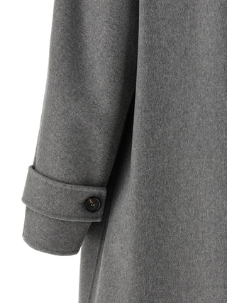 Gray Virgin Wool Coat