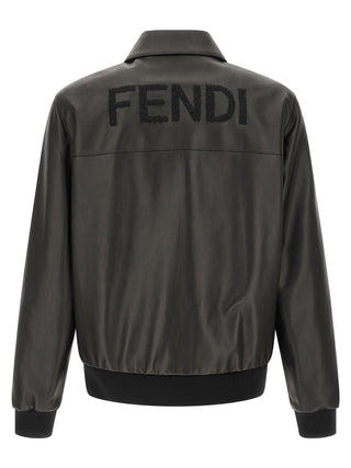 Black Lamb Leather Leather Jacket