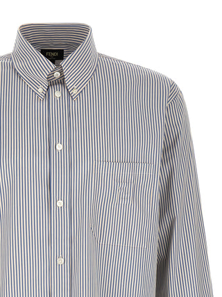 Blue Cotton Blouse