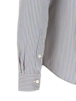 Blue Cotton Blouse