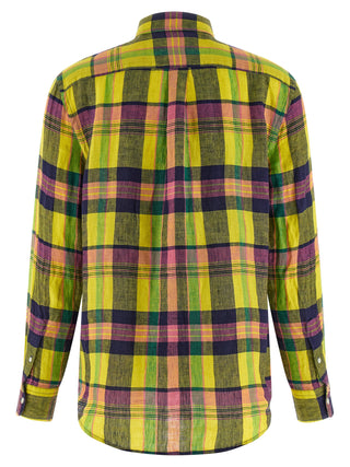 Multicolor Linen Blouse