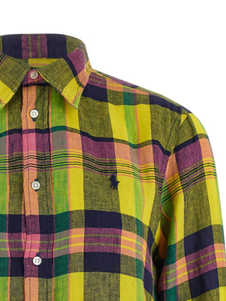 Multicolor Linen Blouse