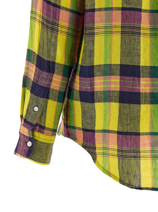 Multicolor Linen Blouse