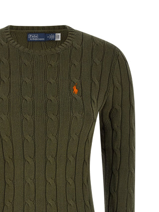 Bicolor Cotton Cardigan