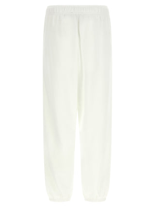 White Cotton Joggers (Workout Pants)