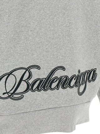 Gray Cotton Sweatshirt