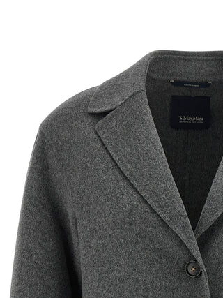 Gray Virgin Wool Blazer