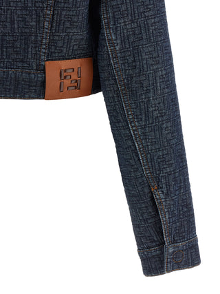 Blue Cotton Denim Jacket