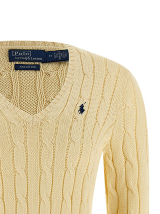 Bicolor Cotton Cardigan