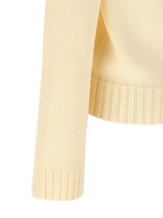 Beige Cotton Cardigan