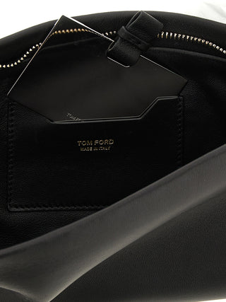 Black Lambskin Clutch Bag