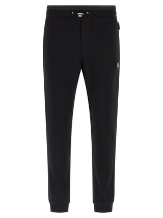 Black Cotton Joggers (Workout Pants)