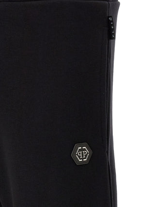 Pantalones jogger negros de algodón (para hacer ejercicio)  