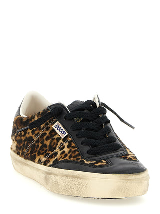 Multicolor Cowhide Low Top Sneakers