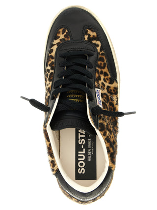 Multicolor Cowhide Low Top Sneakers