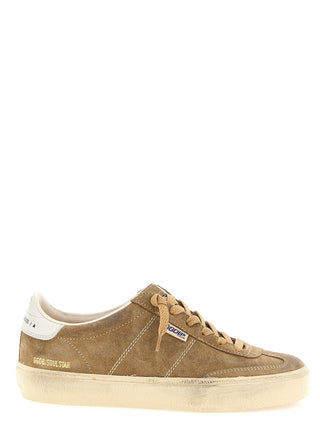 Brown Cowhide Low Top Sneakers