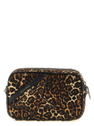 Multicolor Cowhide Crossbody Bag