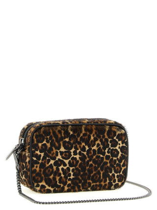 Multicolor Cowhide Crossbody Bag