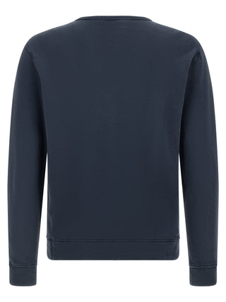Sudadera azul de algodón