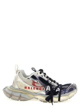 Multicolor Polyethylene Athletic Sneakers