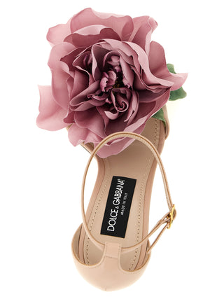 Multicolor Calfskin Stiletto Heel Sandals