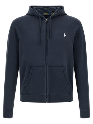 Blue Cotton Sweatshirt