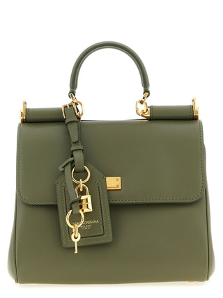 Bicolor Calfskin Handbag