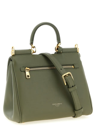 Bicolor Calfskin Handbag