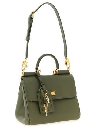 Bicolor Calfskin Handbag