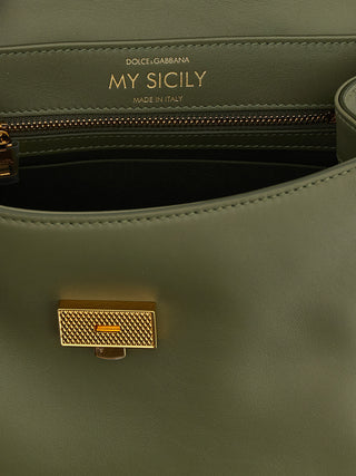 Bicolor Calfskin Handbag
