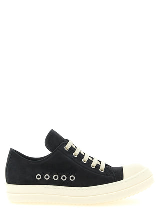 Zapatillas bajas de piel de becerro negras