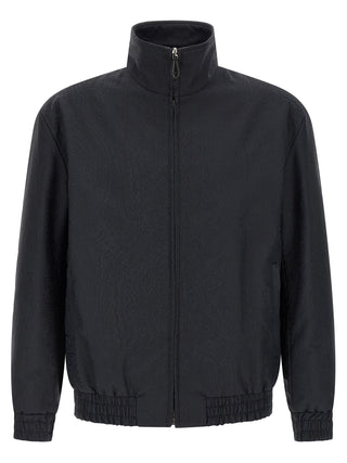 Blue Polyamide Jacket