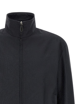 Blue Polyamide Jacket