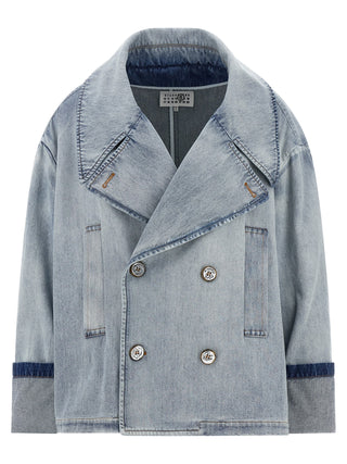 Blue Cotton Denim Jacket