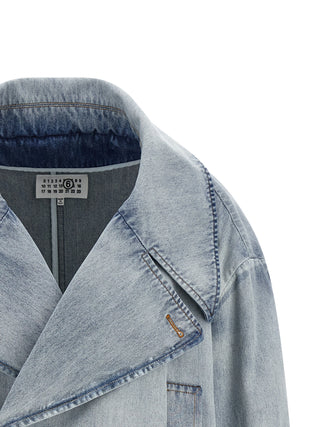 Blue Cotton Denim Jacket