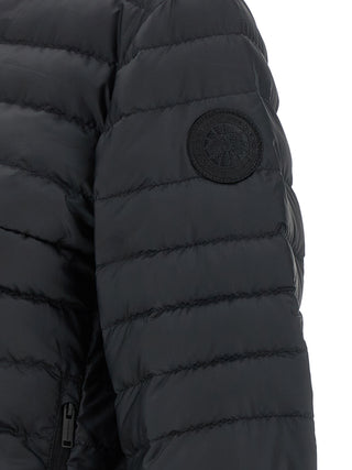 Black Polyamide Full-Length Jacket