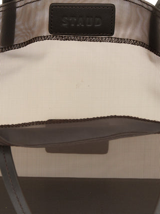 Brown Polyamide Tote Bag