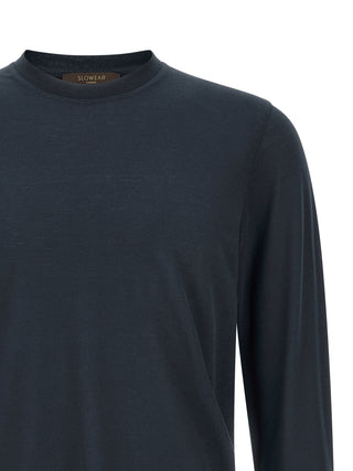 Blue Cotton T-Shirt