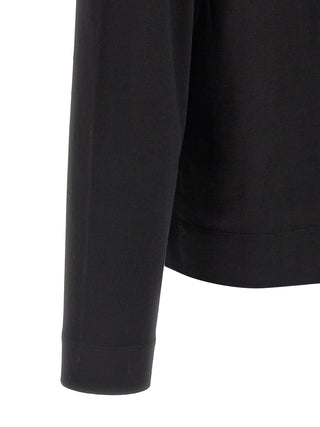 Black Cotton T-Shirt