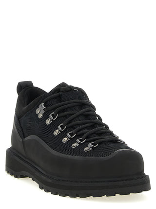 Botines negros de poliamida