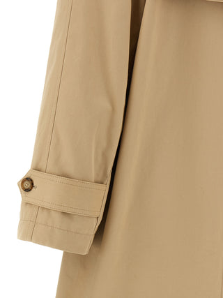 Beige Cotton Coat