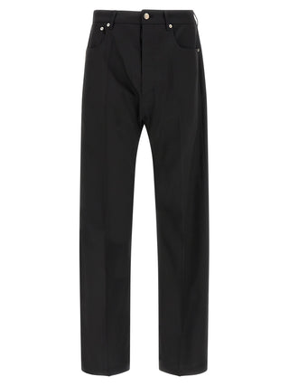 Black Wool Jeans Denim