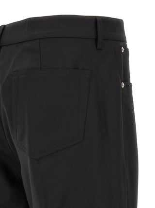 Black Wool Jeans Denim