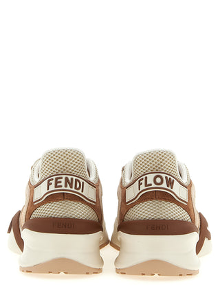 Multicolor Polyamide Athletic Sneakers