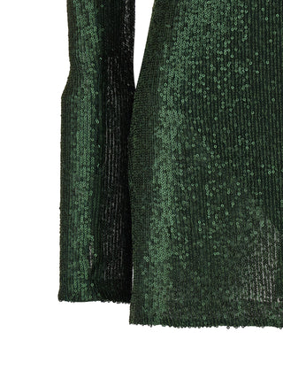 Bicolor Polyester Short Dress