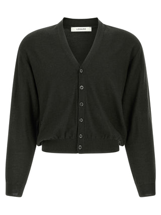 Black Marabou Cardigan