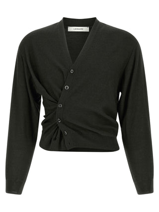 Black Marabou Cardigan