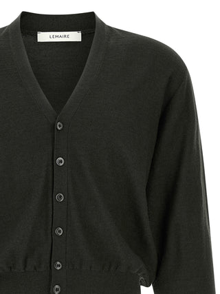 Black Marabou Cardigan